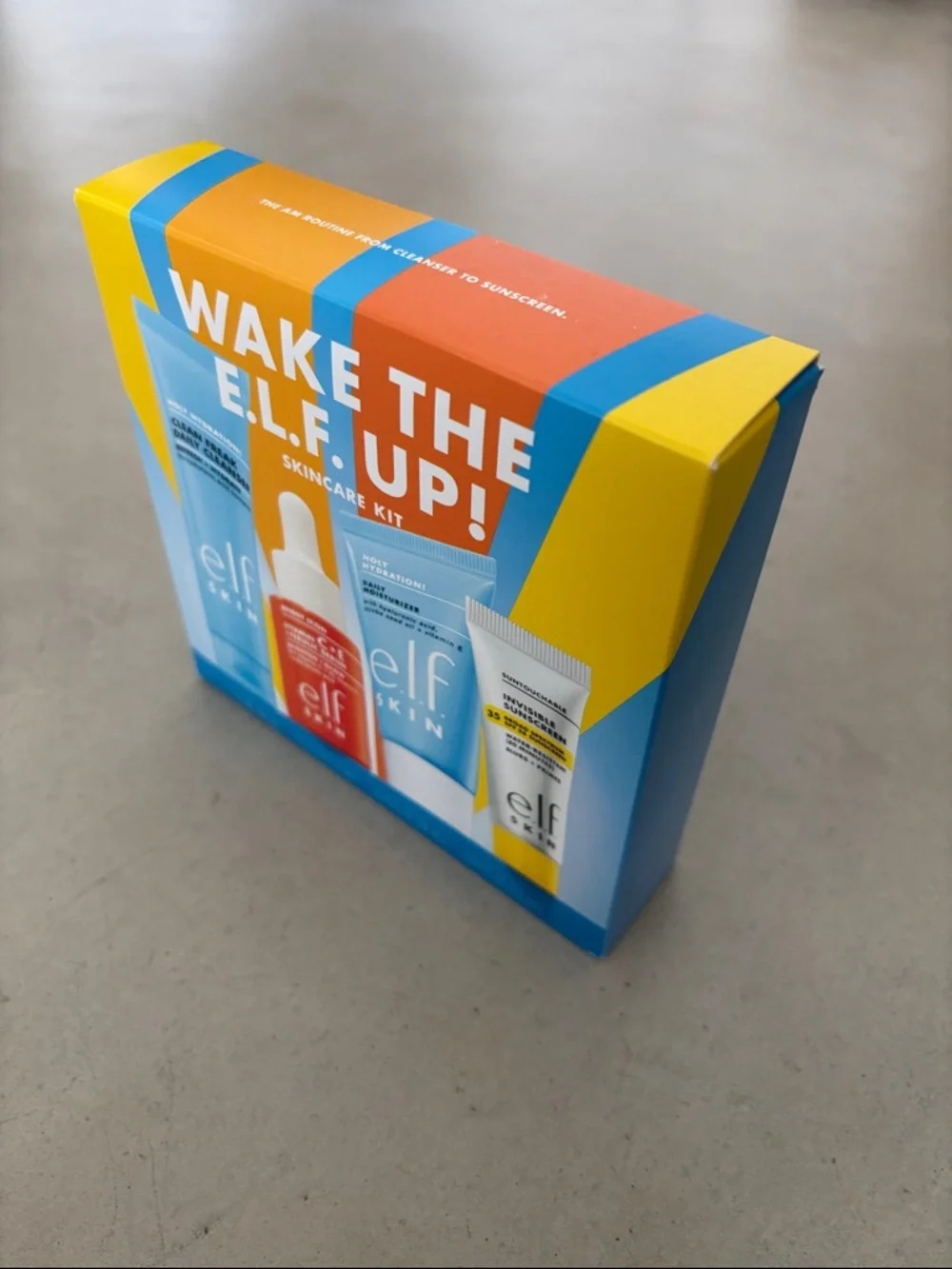 NIB ELF Skincare Wake the e.l.f. Up! Summer Skincare Kit for yourself or a gift!
